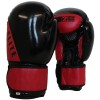 Elite Force Boxing Gloves for Sparring/Competition in Flex PU Quality Black/Red